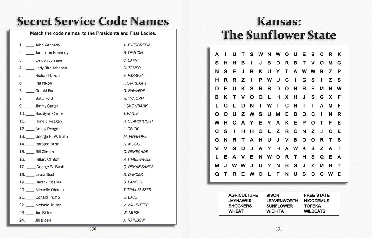 Another Great American Puzzle Book – 200 Puzzles
