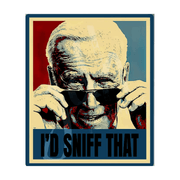 Biden "I'd Sniff That" Vertical Banner Flag 5'x3' - PatriotDepot.com