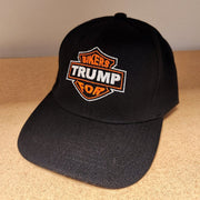 Bikers for Trump Custom Embroidered Hat (Black) - PatriotDepot.com