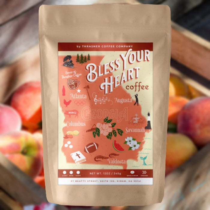 Bless Your Heart Peach Coffee Roast (Med)