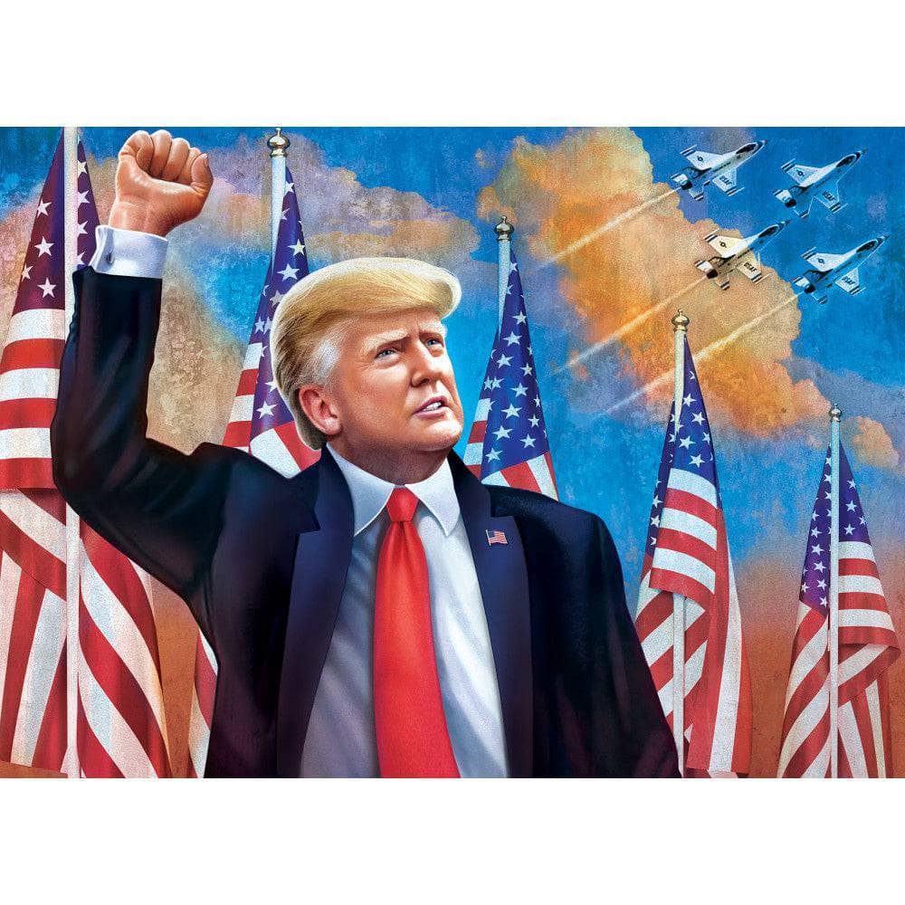 Celebrate America - Donald Trump 1000 Piece Jigsaw Puzzle - PatriotDepot.com