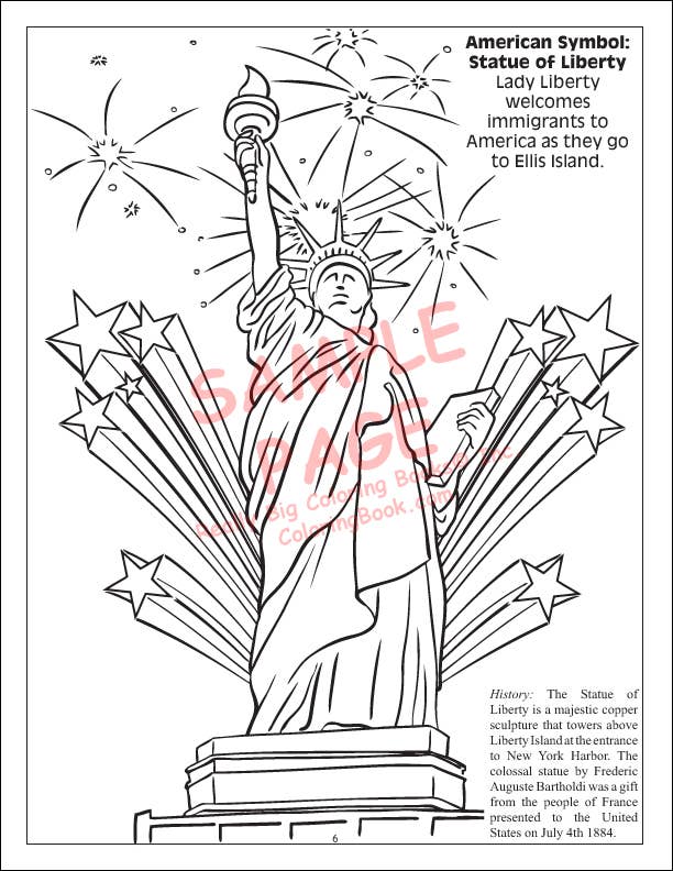 Celebrate America Patriotic Coloring & Activity Book | 40 Pages | 8.5" x 11" - PatriotDepot.com