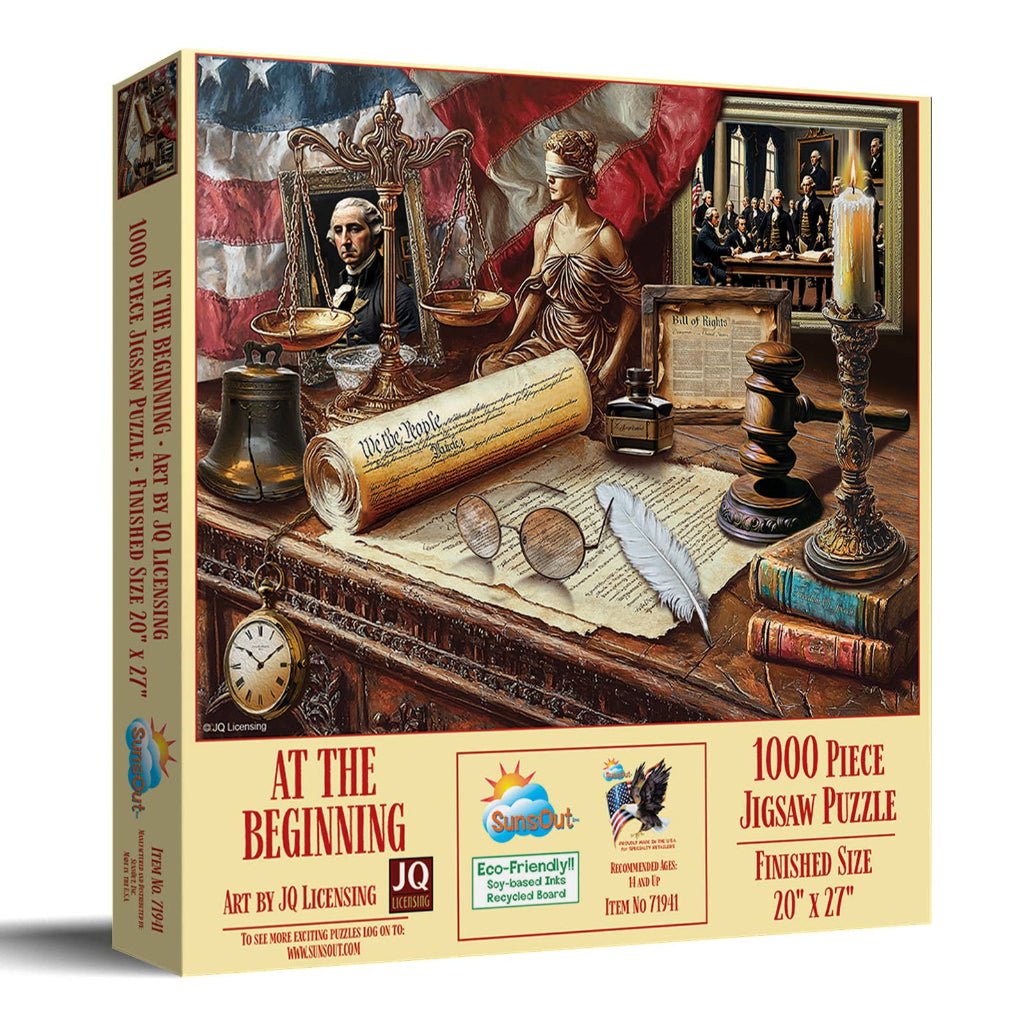 Celebrating America's 250th: At the Beginning | 1000 - Piece Jigsaw Puzzle - PatriotDepot.com