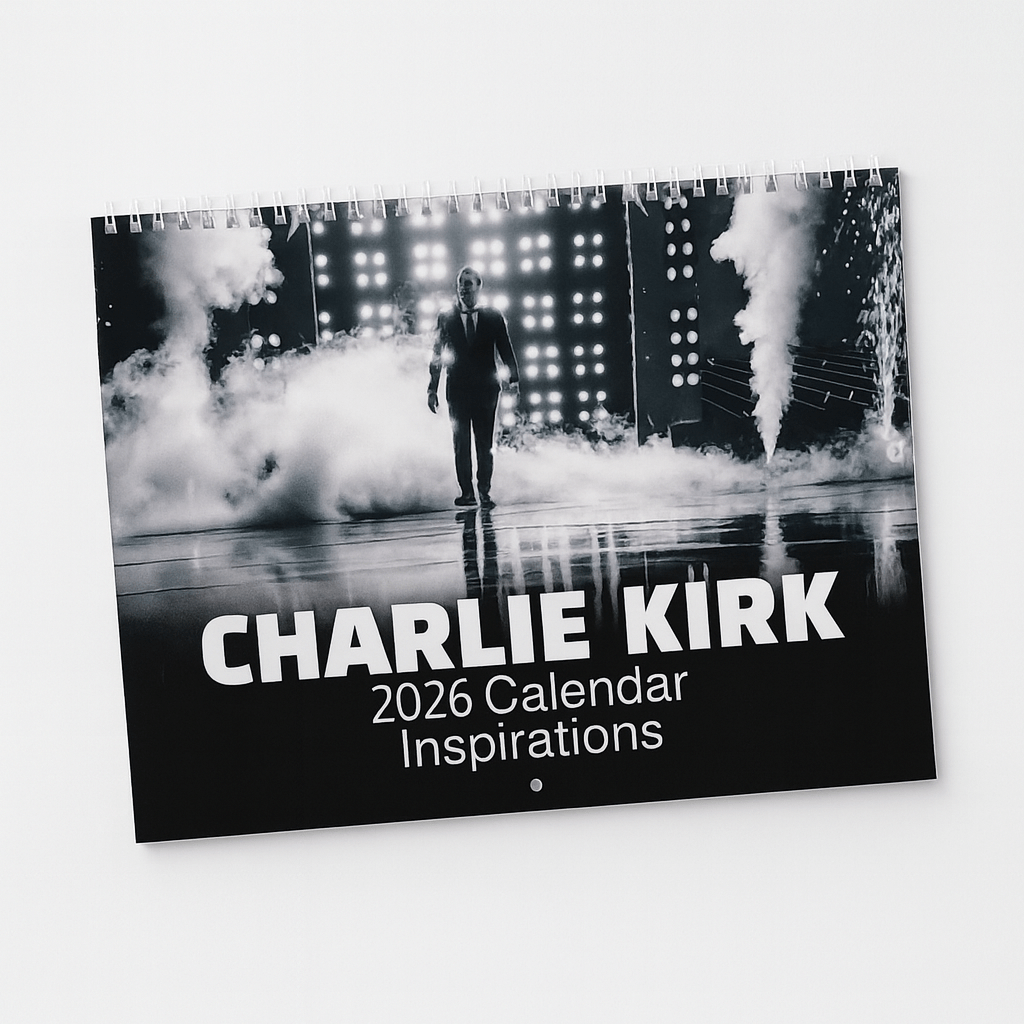 Charlie Kirk: A Legacy of Faith – 2026 Inspirational Calendar - PatriotDepot.com