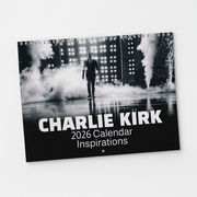 Charlie Kirk: A Legacy of Faith – 2026 Inspirational Calendar - PatriotDepot.com