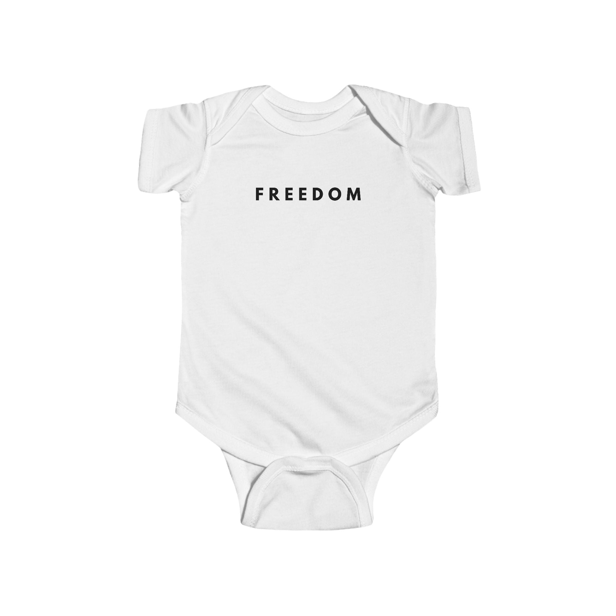 Charlie Kirk Commemorative "Freedom" Baby Onesie - PatriotDepot.com