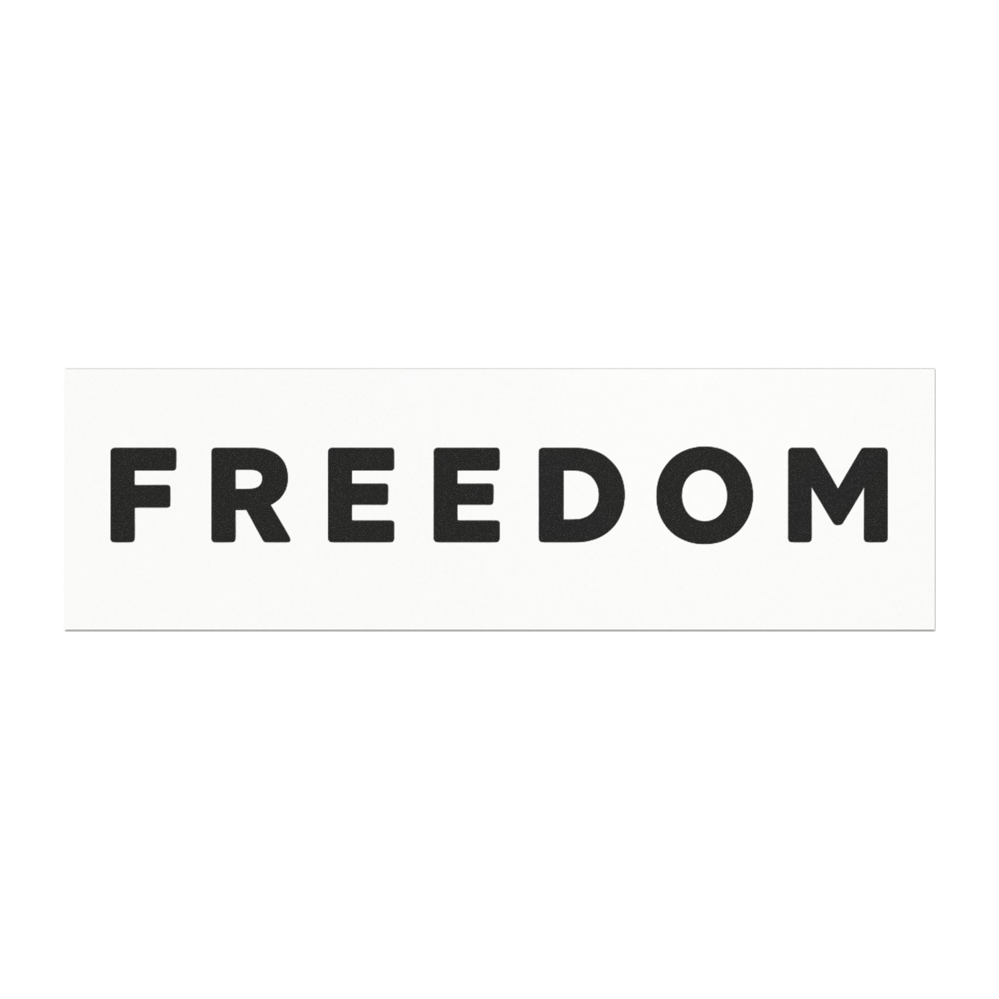 Charlie Kirk Commemorative "Freedom" Car Magnet - PatriotDepot.com