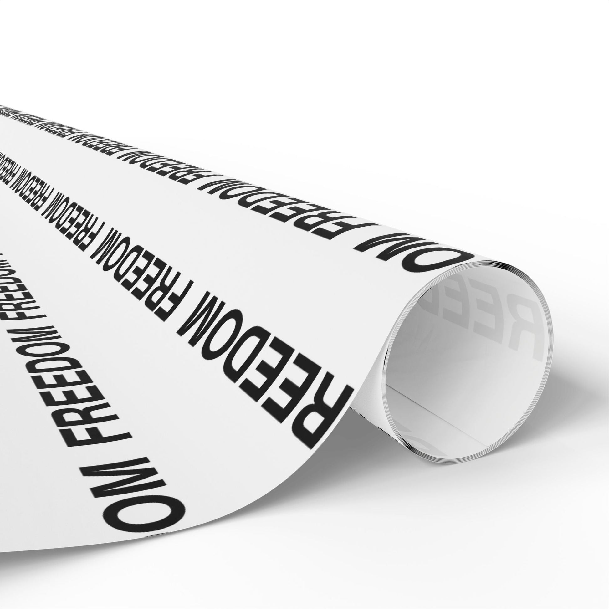 Charlie Kirk Commemorative “Freedom” Custom Wrapping Paper Roll - PatriotDepot.com