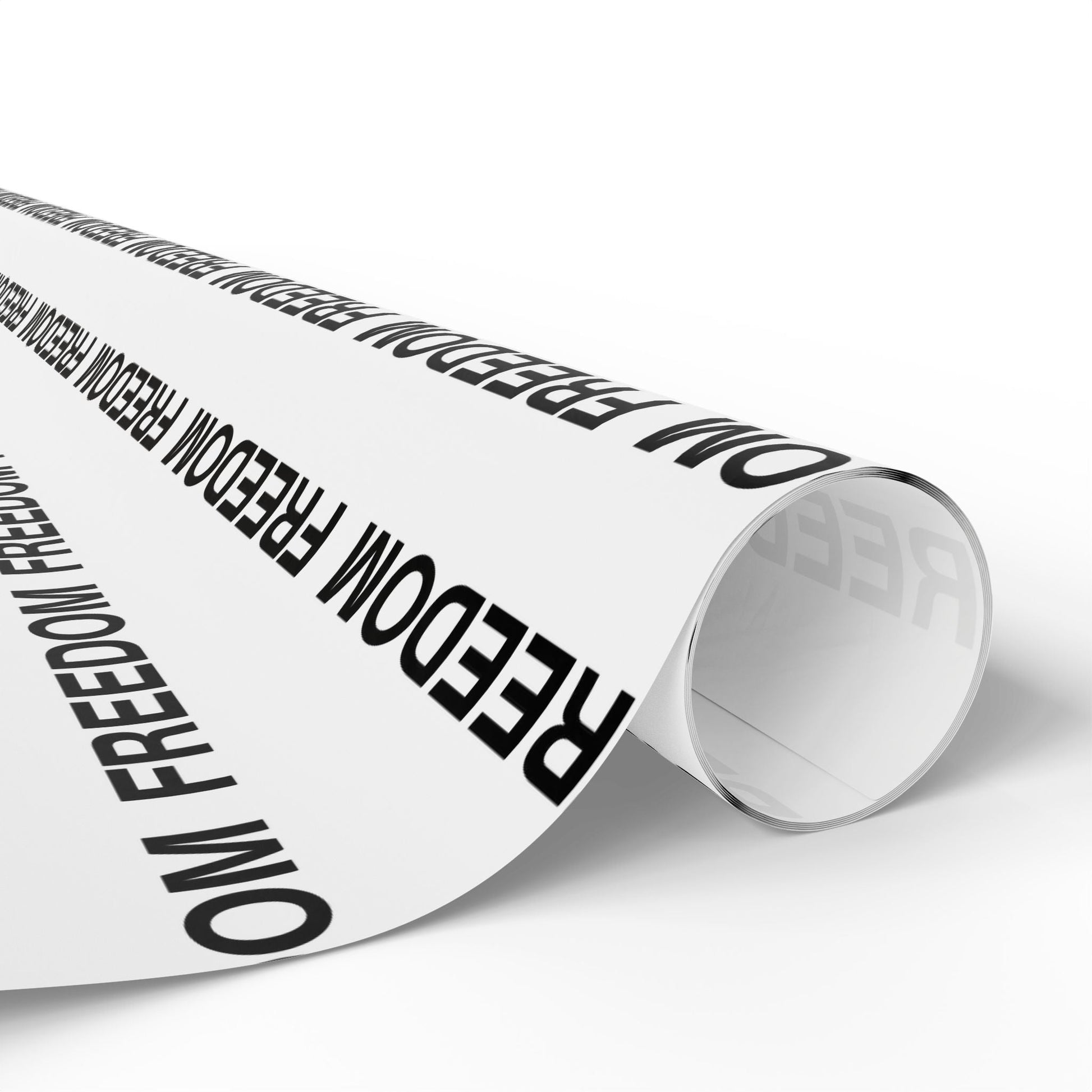 Charlie Kirk Commemorative “Freedom” Custom Wrapping Paper Roll - PatriotDepot.com