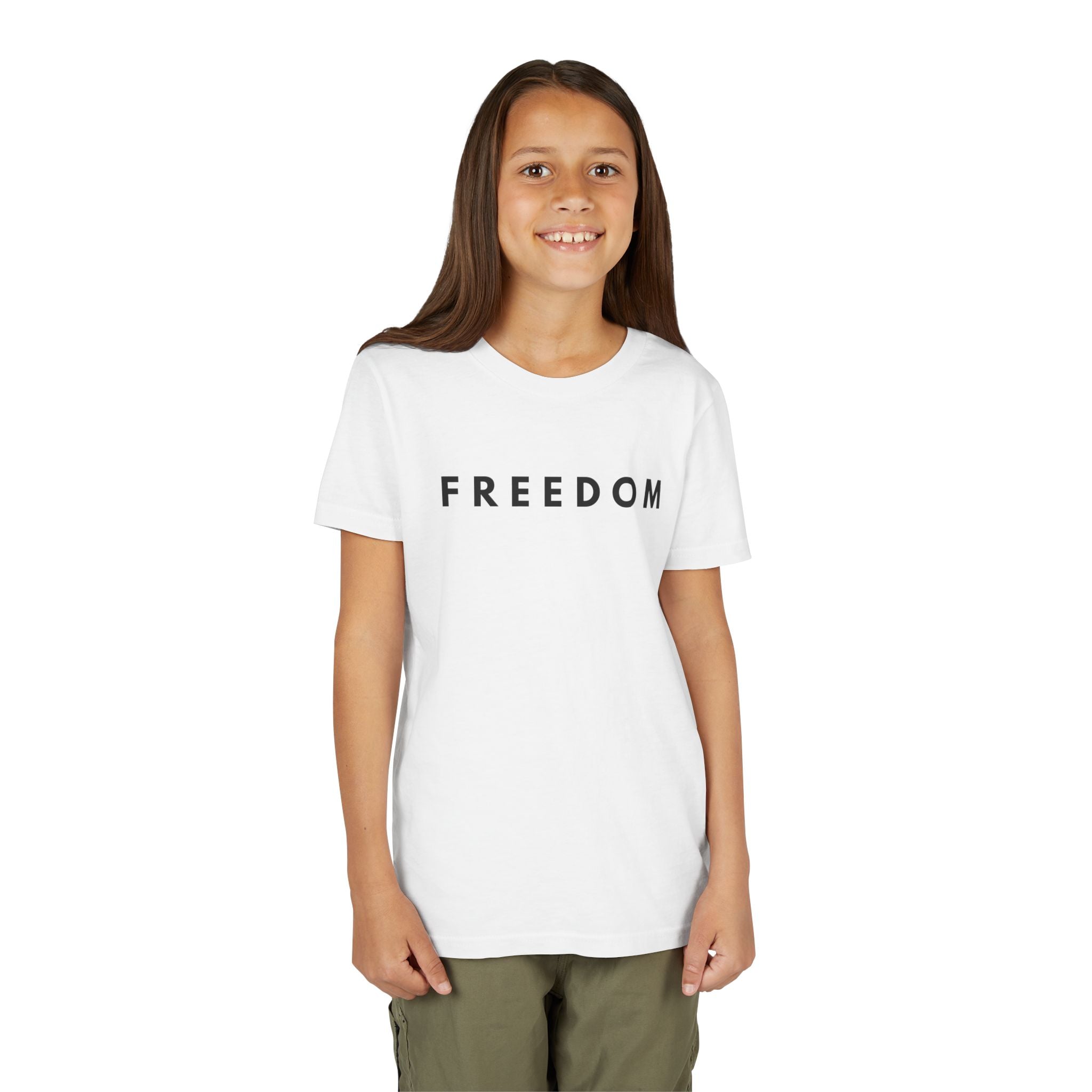 Charlie Kirk Commemorative "Freedom" Kids T-Shirt - PatriotDepot.com