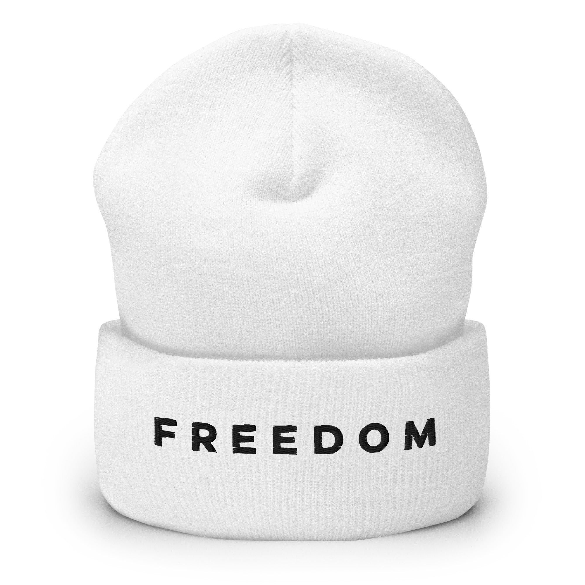 Charlie Kirk "FREEDOM" Cuffed Beanie - PatriotDepot.com