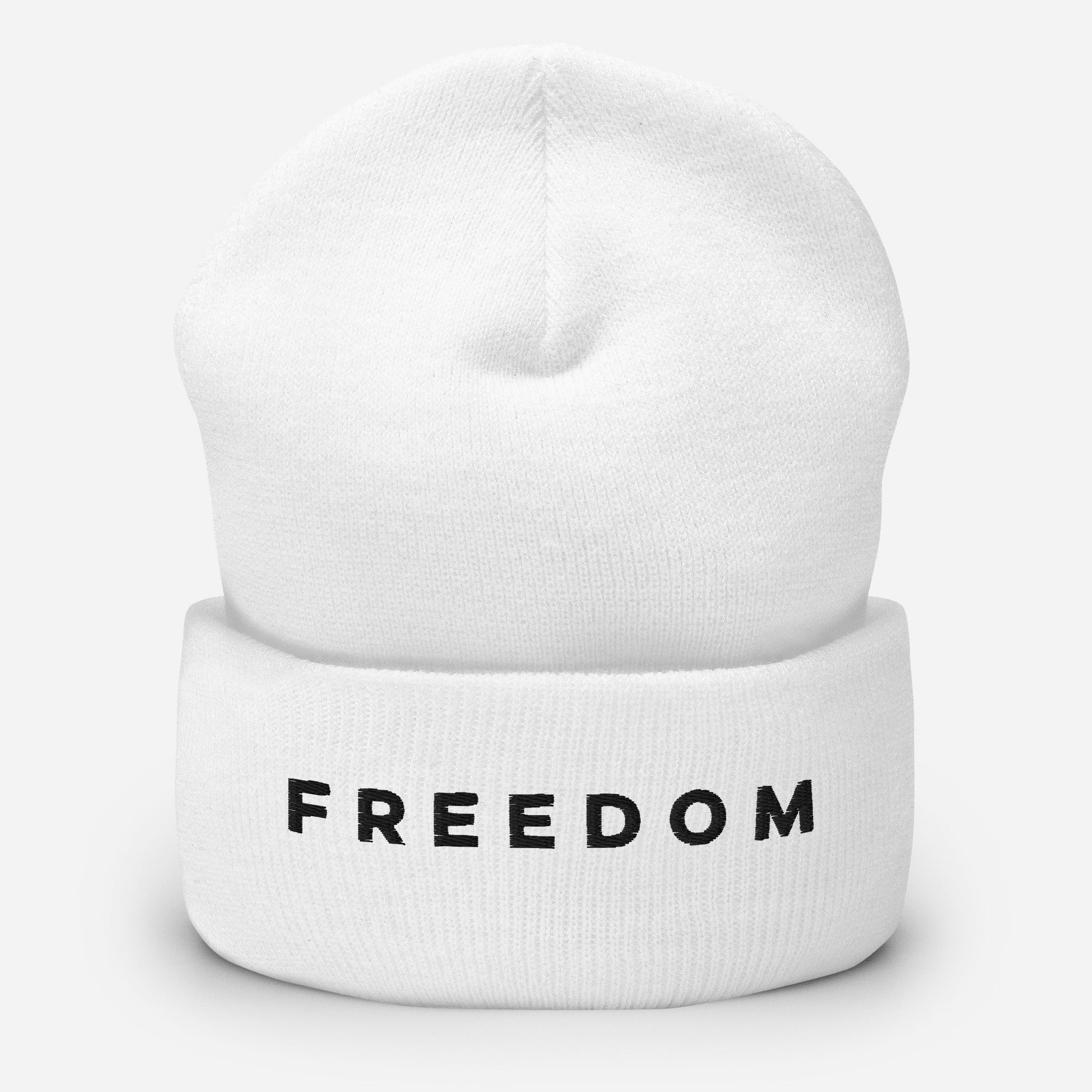 Charlie Kirk "FREEDOM" Cuffed Beanie - PatriotDepot.com