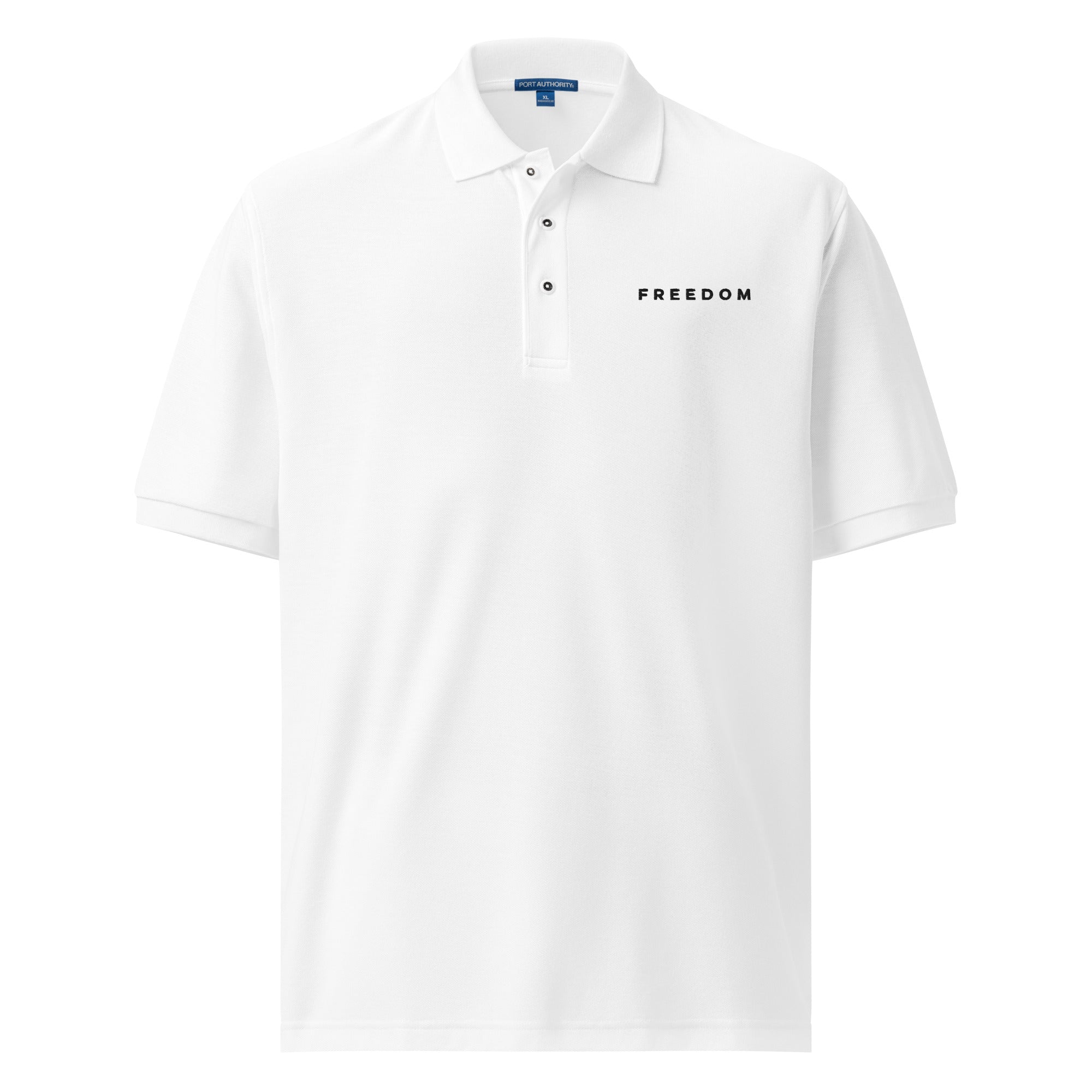 Charlie Kirk "FREEDOM" Premium Polo - PatriotDepot.com
