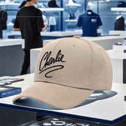 Charlie Kirk Signature Hat (Khaki) - PatriotDepot.com