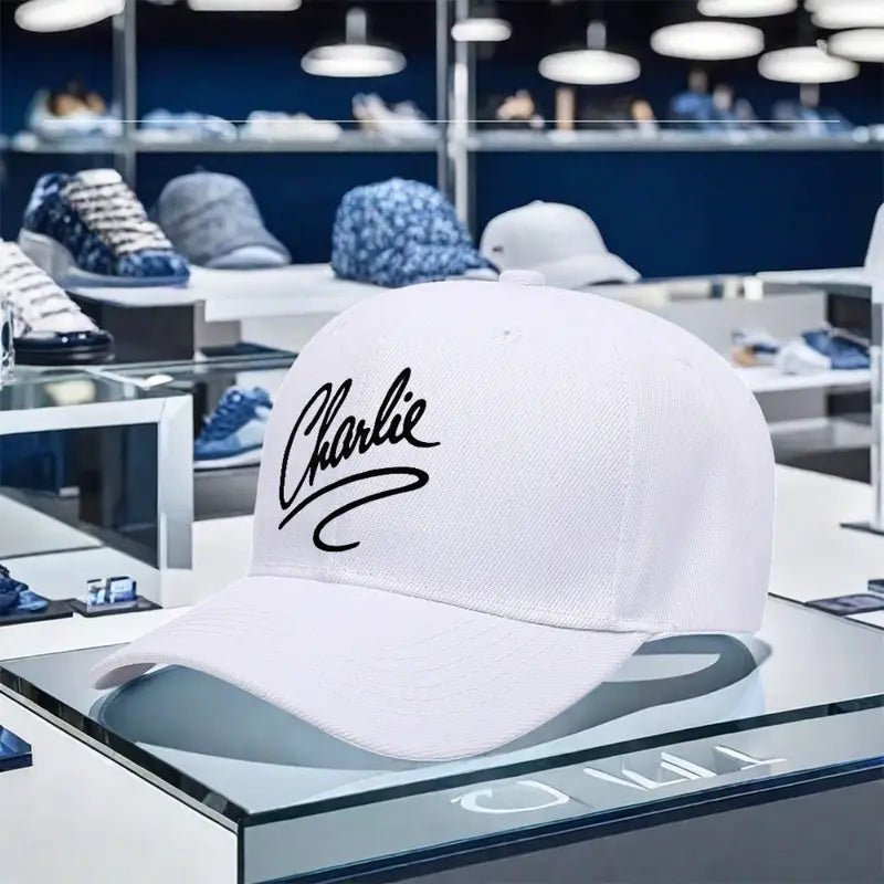 Charlie Kirk Signature Hat (White) - PatriotDepot.com