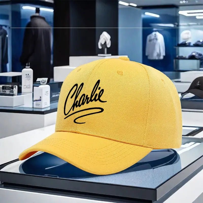 Charlie Kirk Signature Hat (Yellow) - PatriotDepot.com