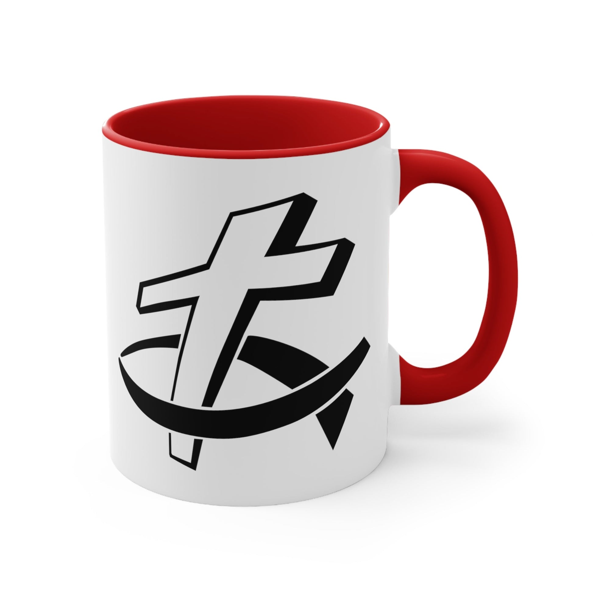 Christian Fish/Cross Mug - PatriotDepot.com