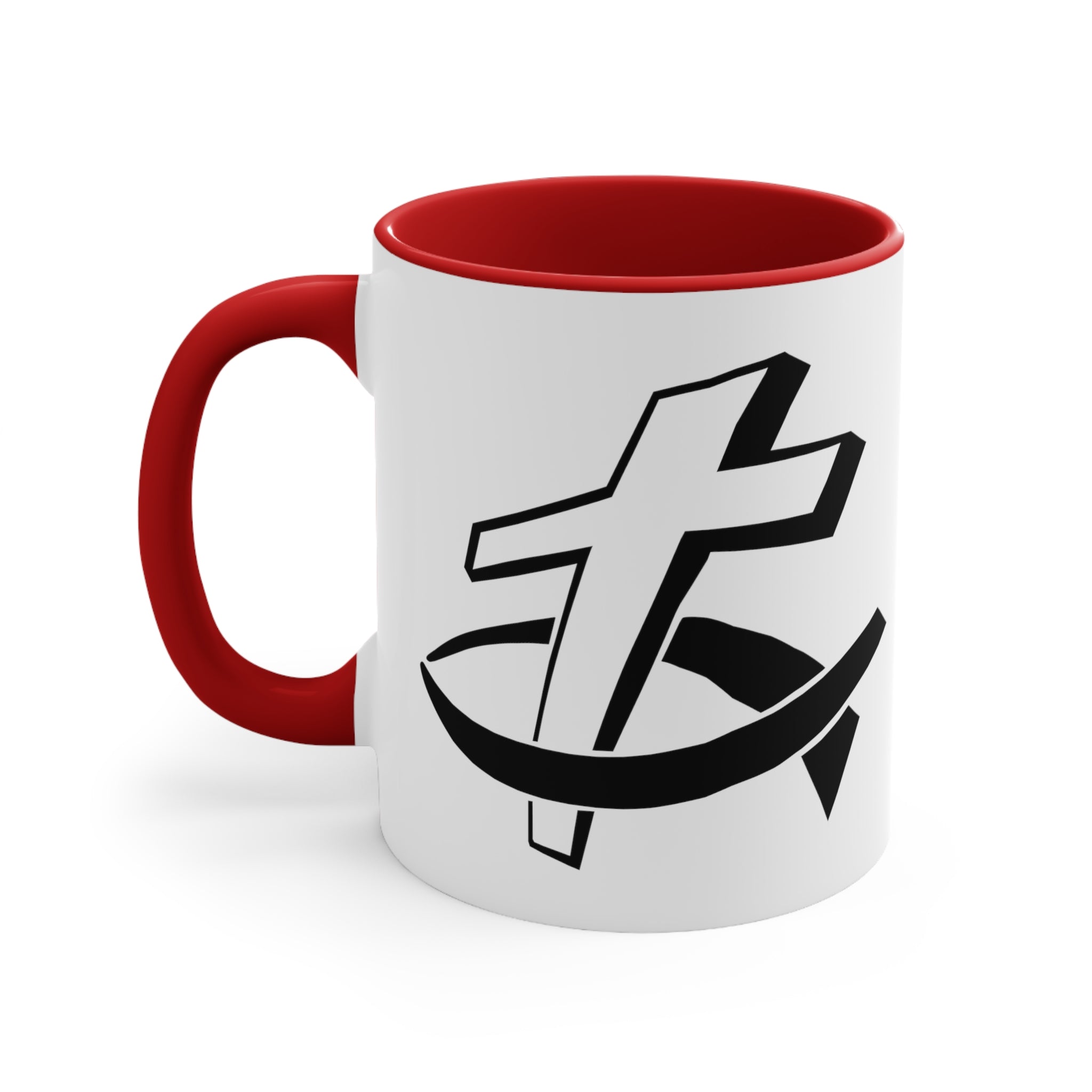 Christian Fish/Cross Mug - PatriotDepot.com