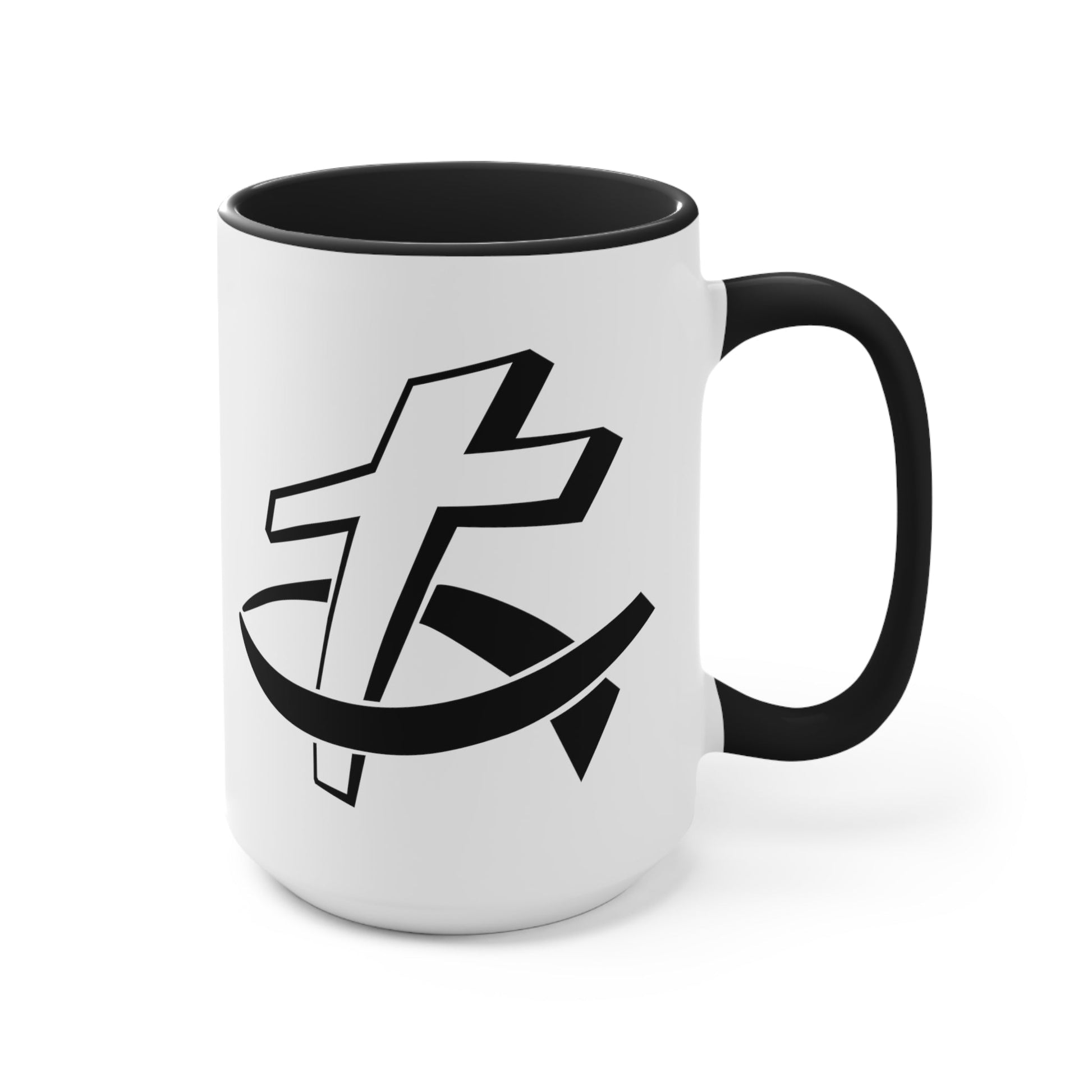 Christian Fish/Cross Mug - PatriotDepot.com