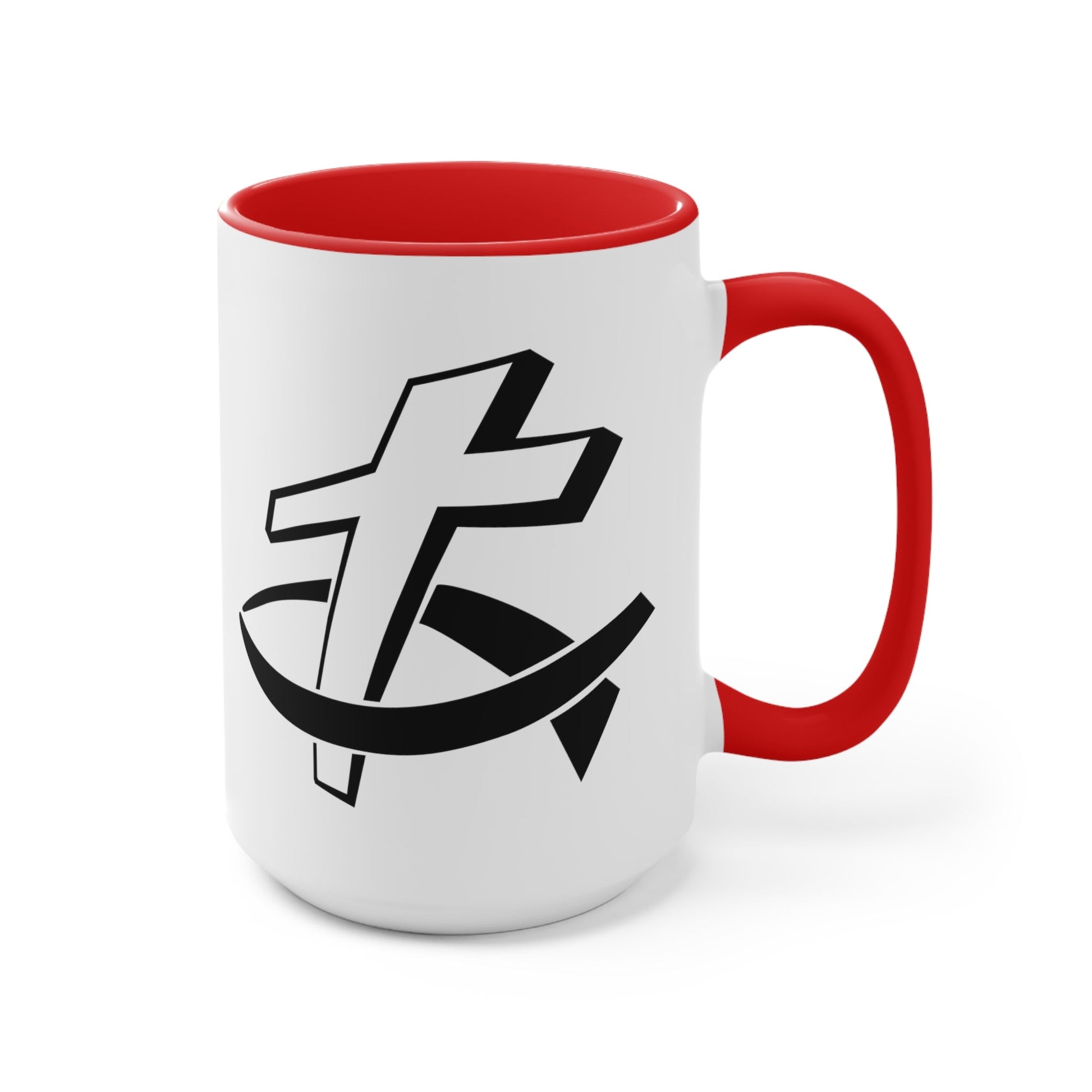 Christian Fish/Cross Mug - PatriotDepot.com