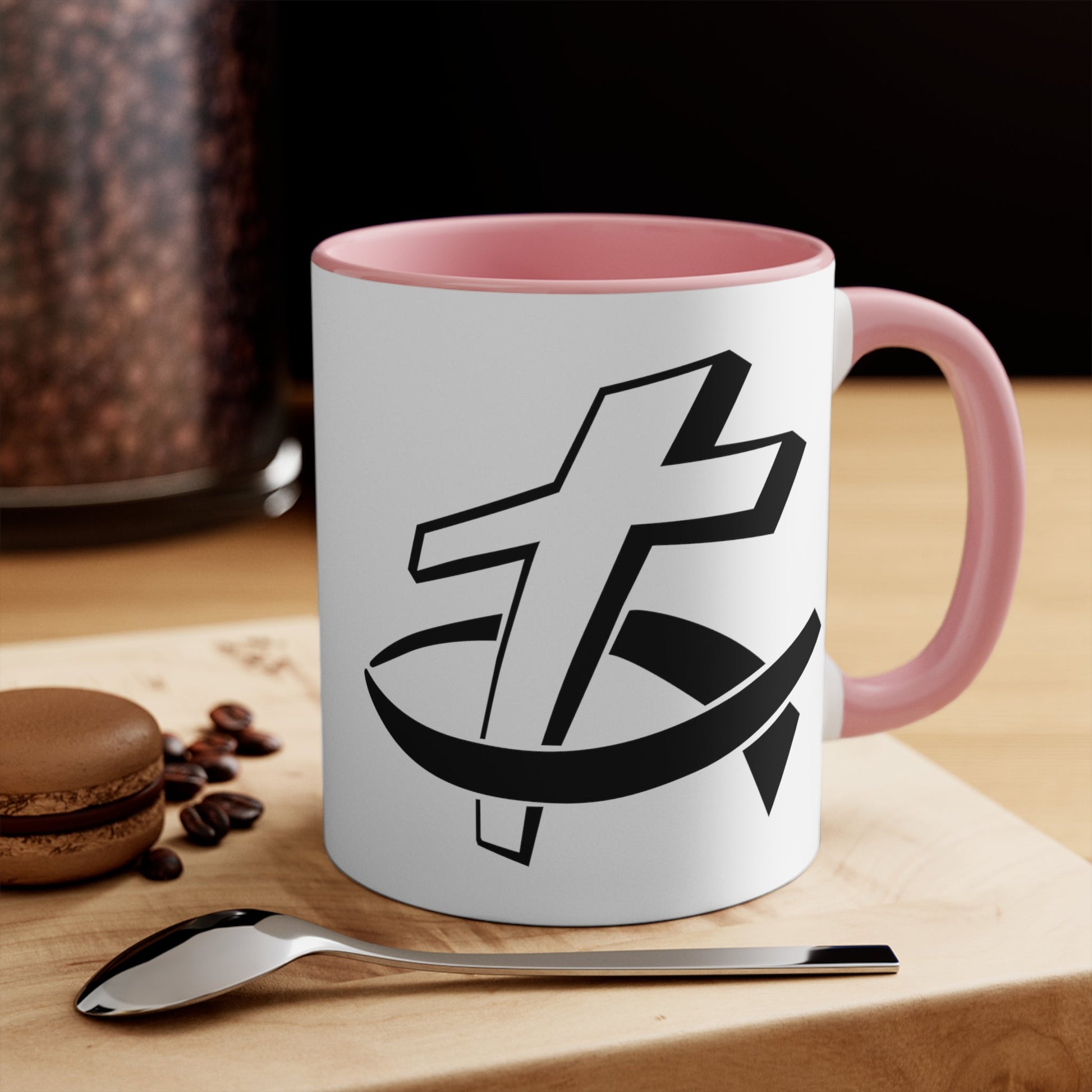 Christian Fish/Cross Mug - PatriotDepot.com