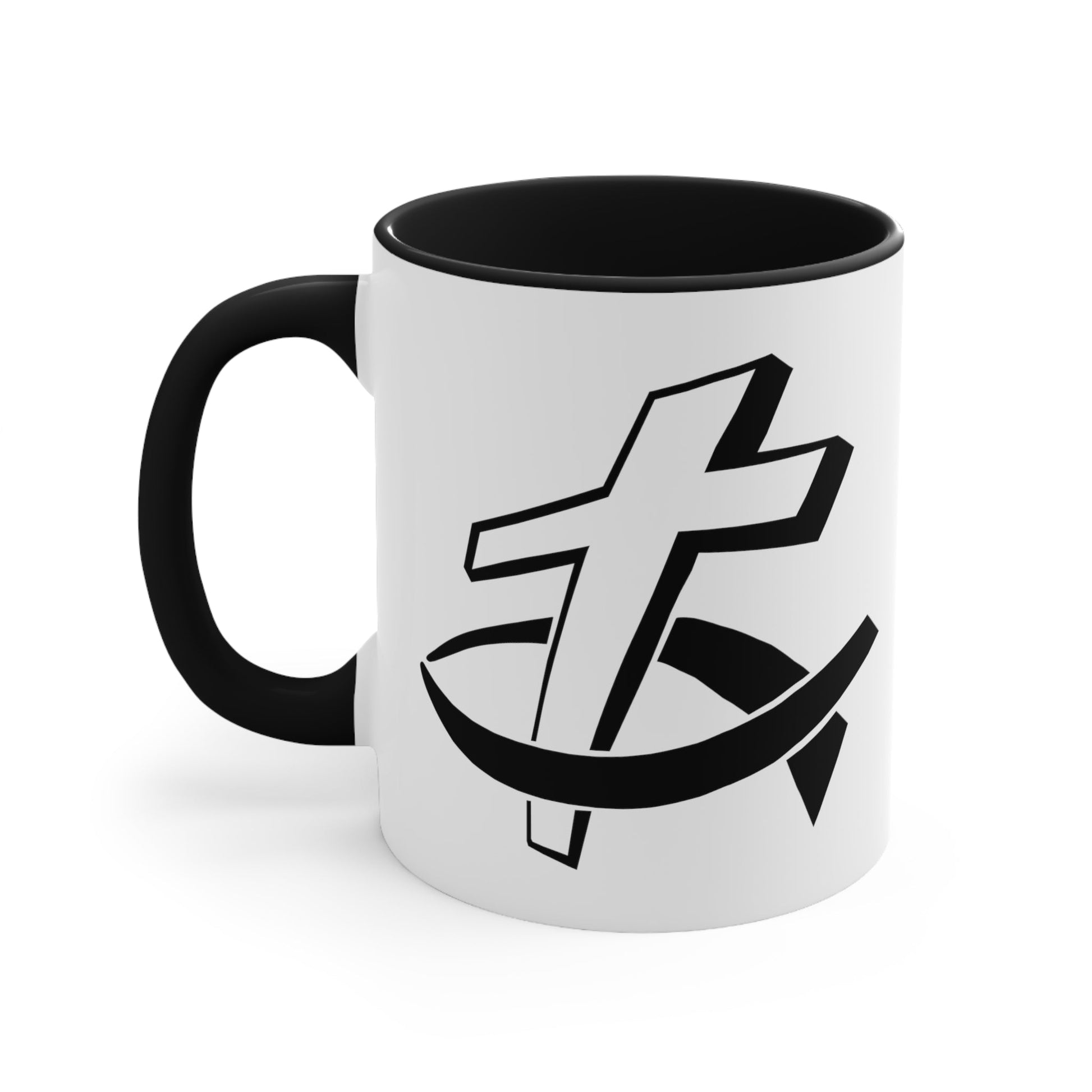 Christian Fish/Cross Mug - PatriotDepot.com