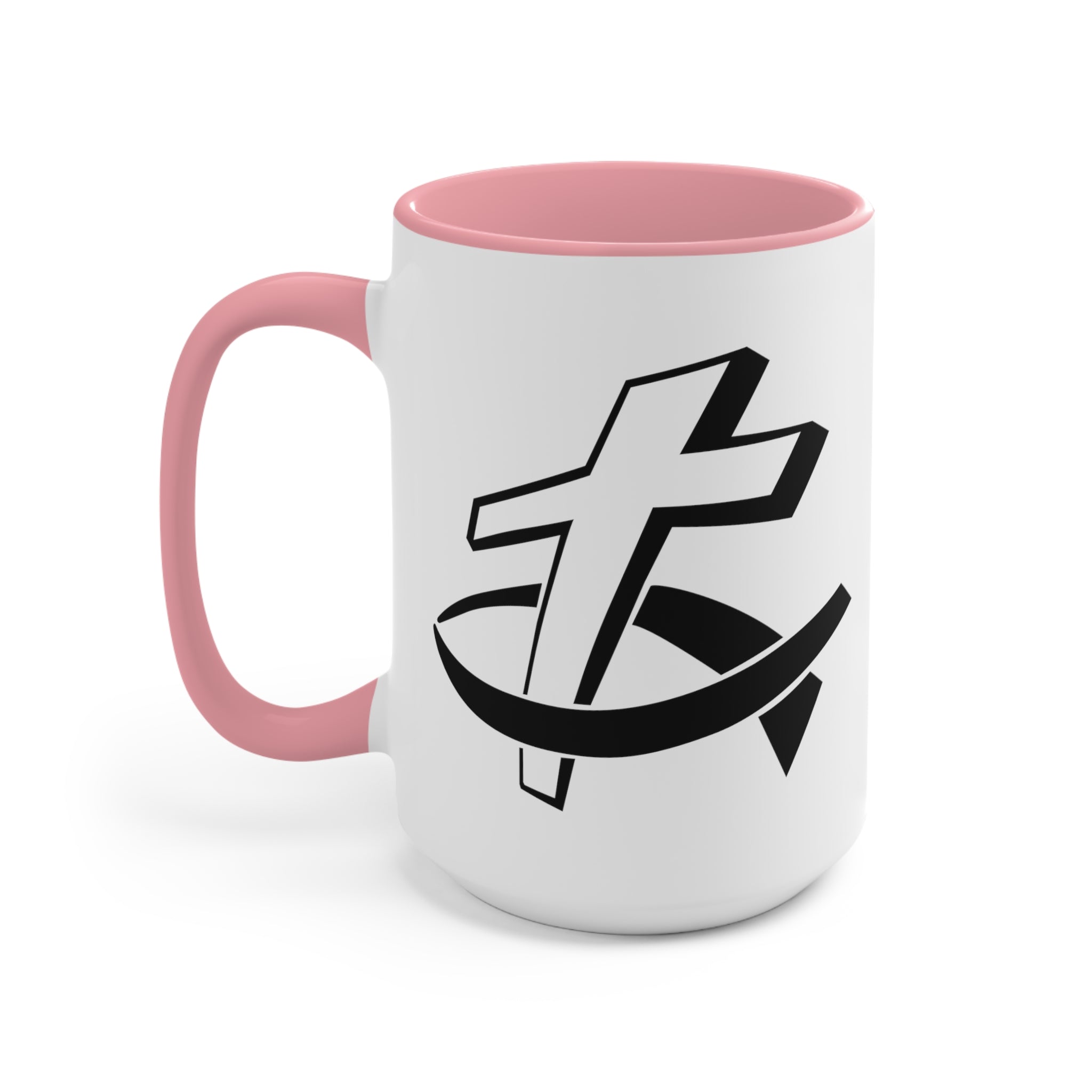 Christian Fish/Cross Mug - PatriotDepot.com