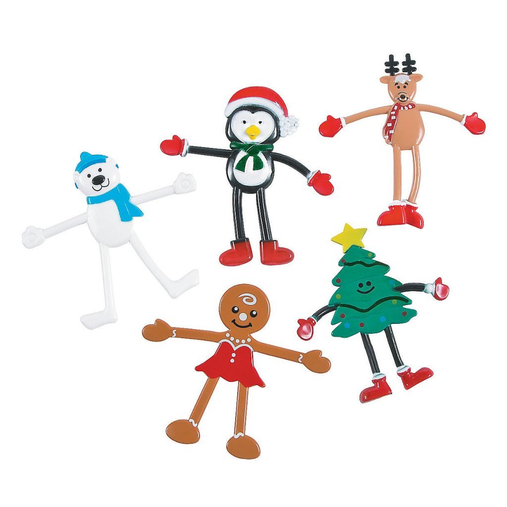 Christmas Bendable (5 Pack) Assortment - PatriotDepot.com