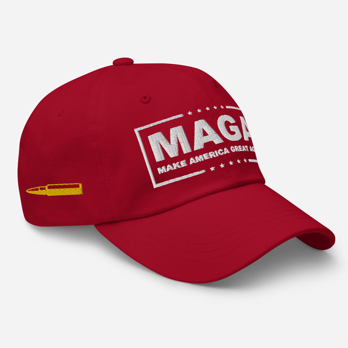 Exclusive: MAGA July 13, 2024 Trump Custom 4-Sided Embroidered Hat (Isaiah 54:17)