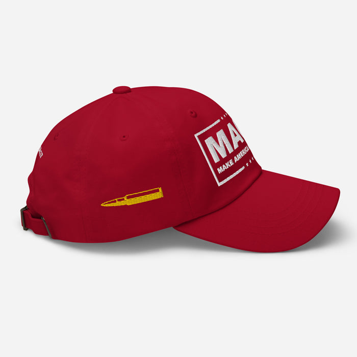 Exclusive: MAGA July 13, 2024 Trump Custom 4-Sided Embroidered Hat (Isaiah 54:17)