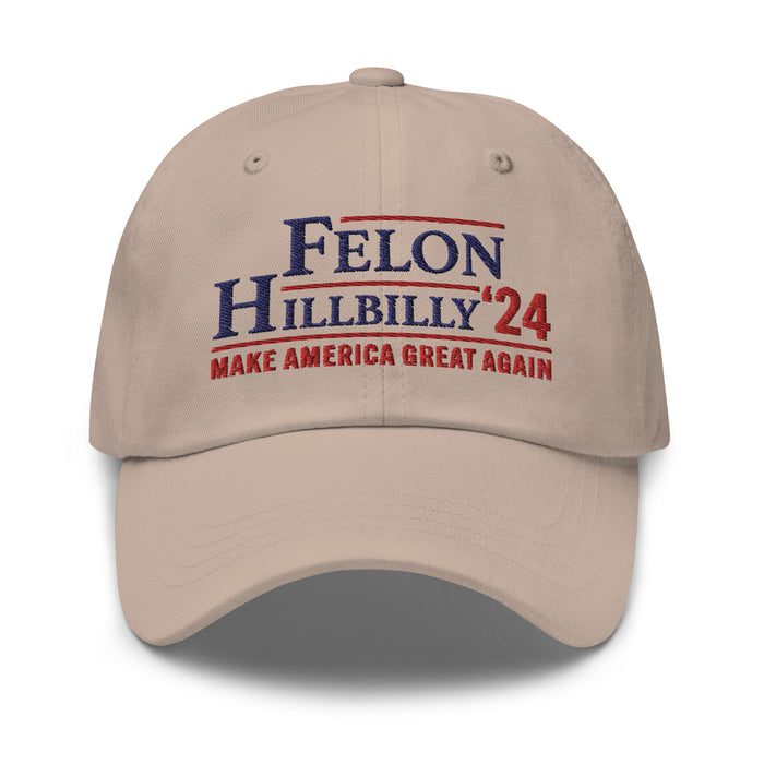 Felon - Hillbilly '24 Custom Embroidered Hat