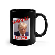 Classified Legend (Trump Mugshot) Mug - PatriotDepot.com
