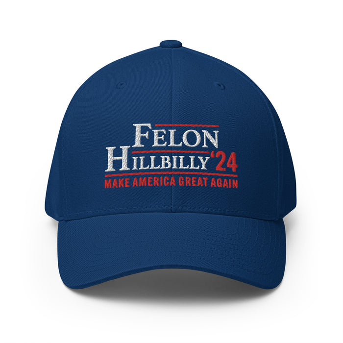 Felon - Hillbilly '24 Flexfit Embroidered Hat