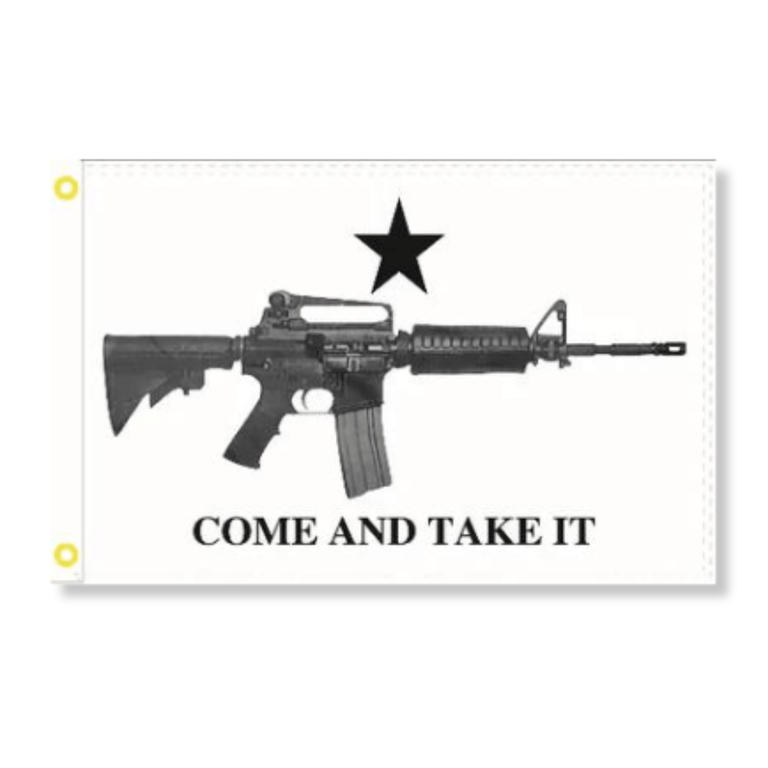 Come and Take It 3'x5' Flag - PatriotDepot.com