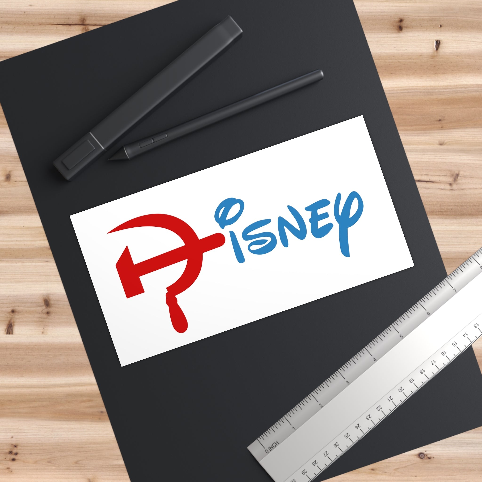 Communist Disney Bumper Sticker - PatriotDepot.com