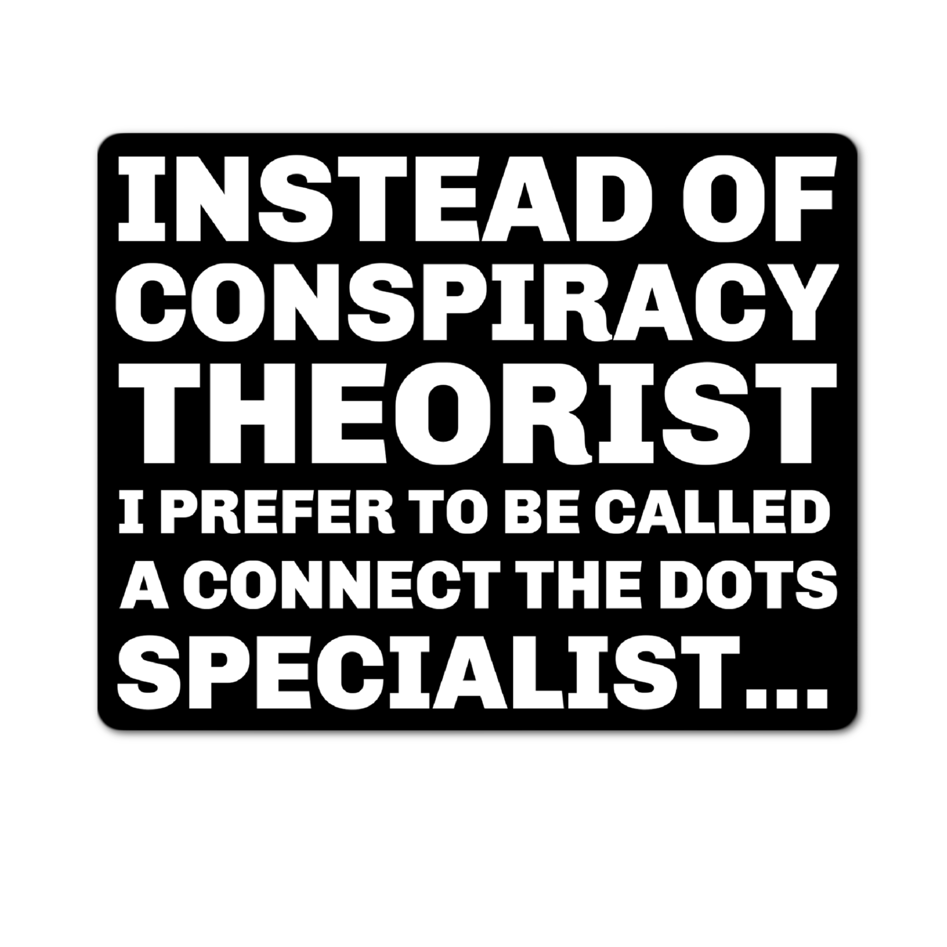 Connect the Dots Specialist Sticker - PatriotDepot.com