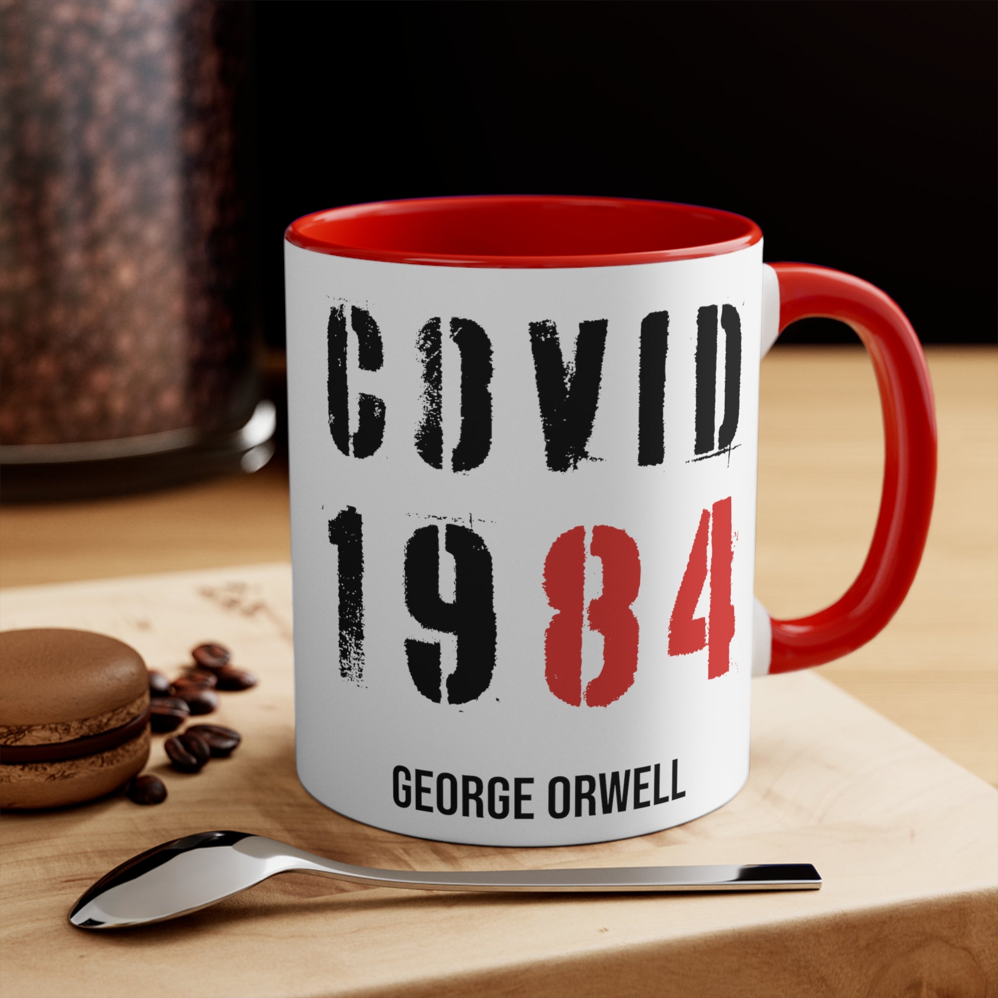 Covid 1984 Mug (2 sizes, 2 colors) - PatriotDepot.com