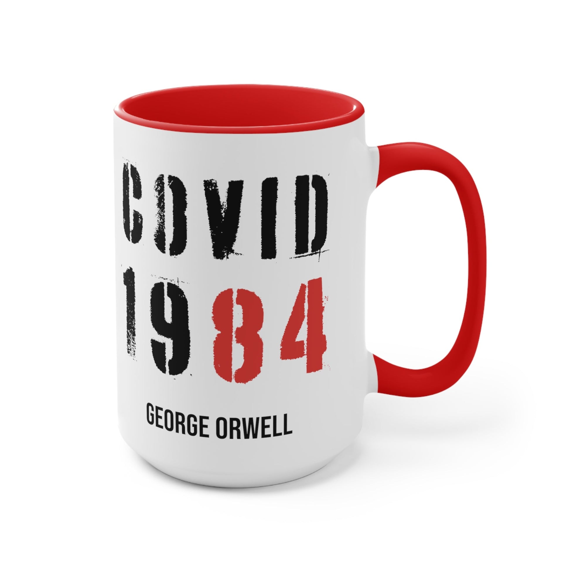 Covid 1984 Mug (2 sizes, 2 colors) - PatriotDepot.com