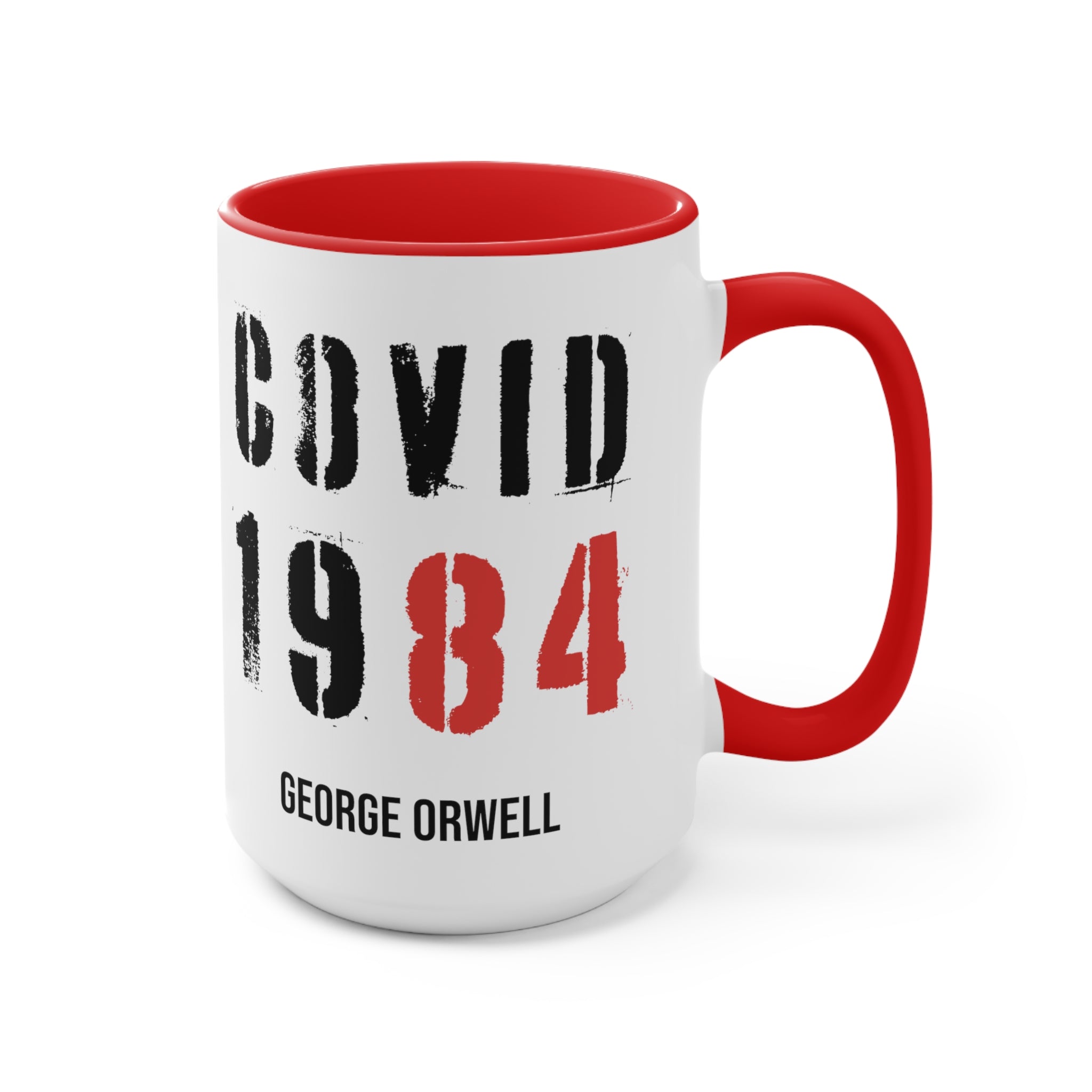 Covid 1984 Mug (2 sizes, 2 colors) - PatriotDepot.com