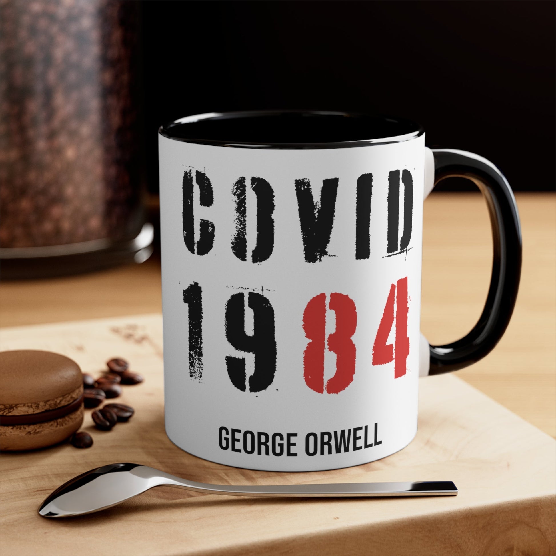 Covid 1984 Mug (2 sizes, 2 colors) - PatriotDepot.com