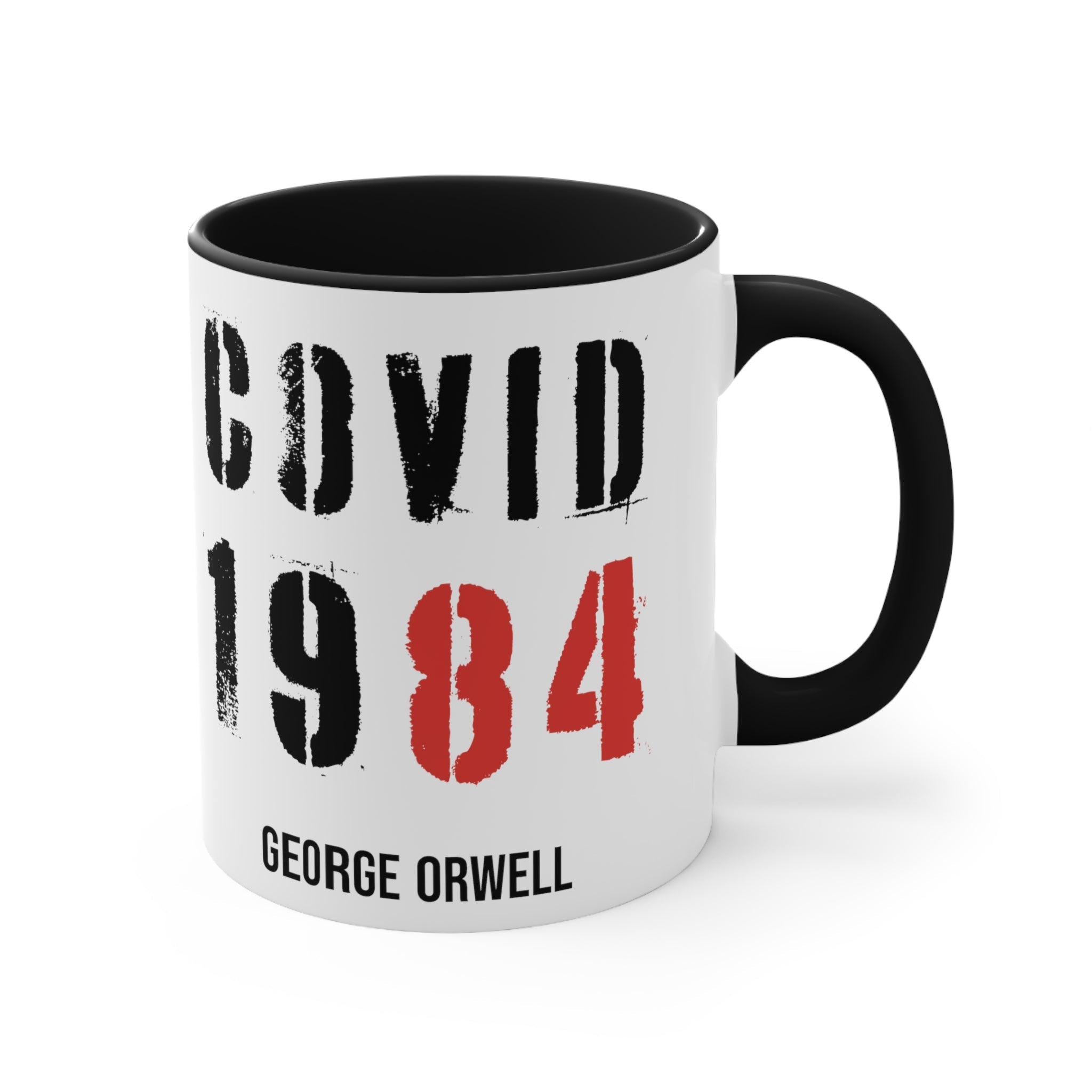 Covid 1984 Mug (2 sizes, 2 colors) - PatriotDepot.com