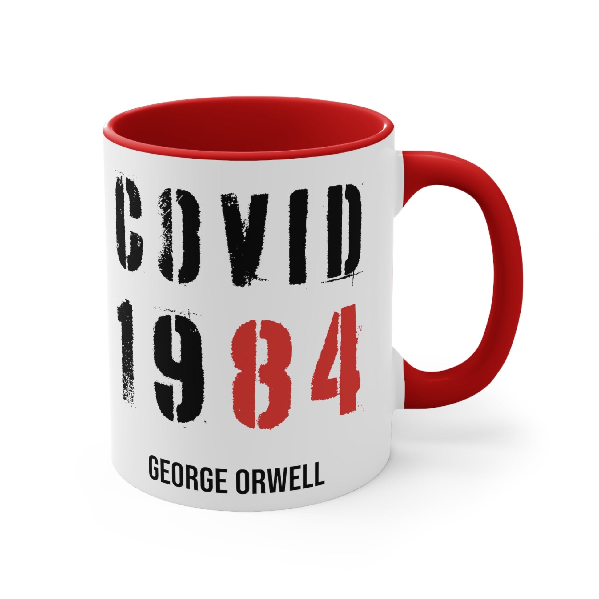 Covid 1984 Mug (2 sizes, 2 colors) - PatriotDepot.com