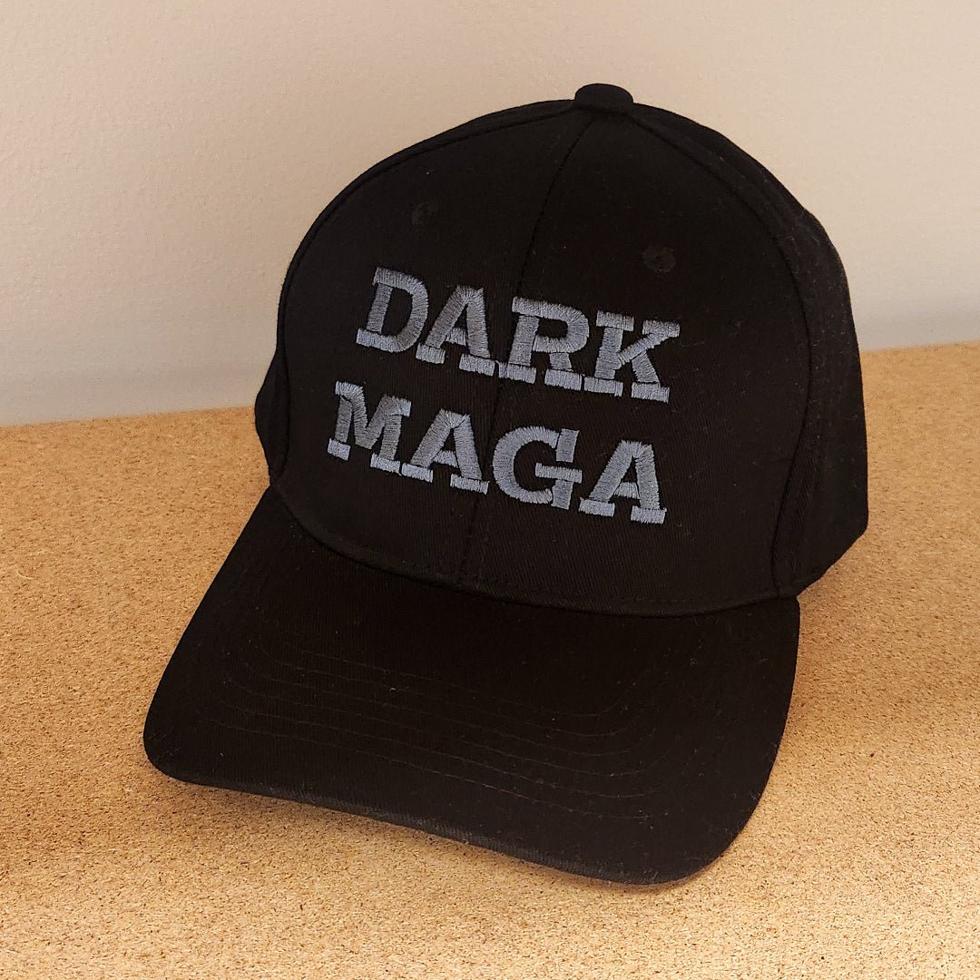Dark MAGA Custom Embroidered Hat - PatriotDepot.com
