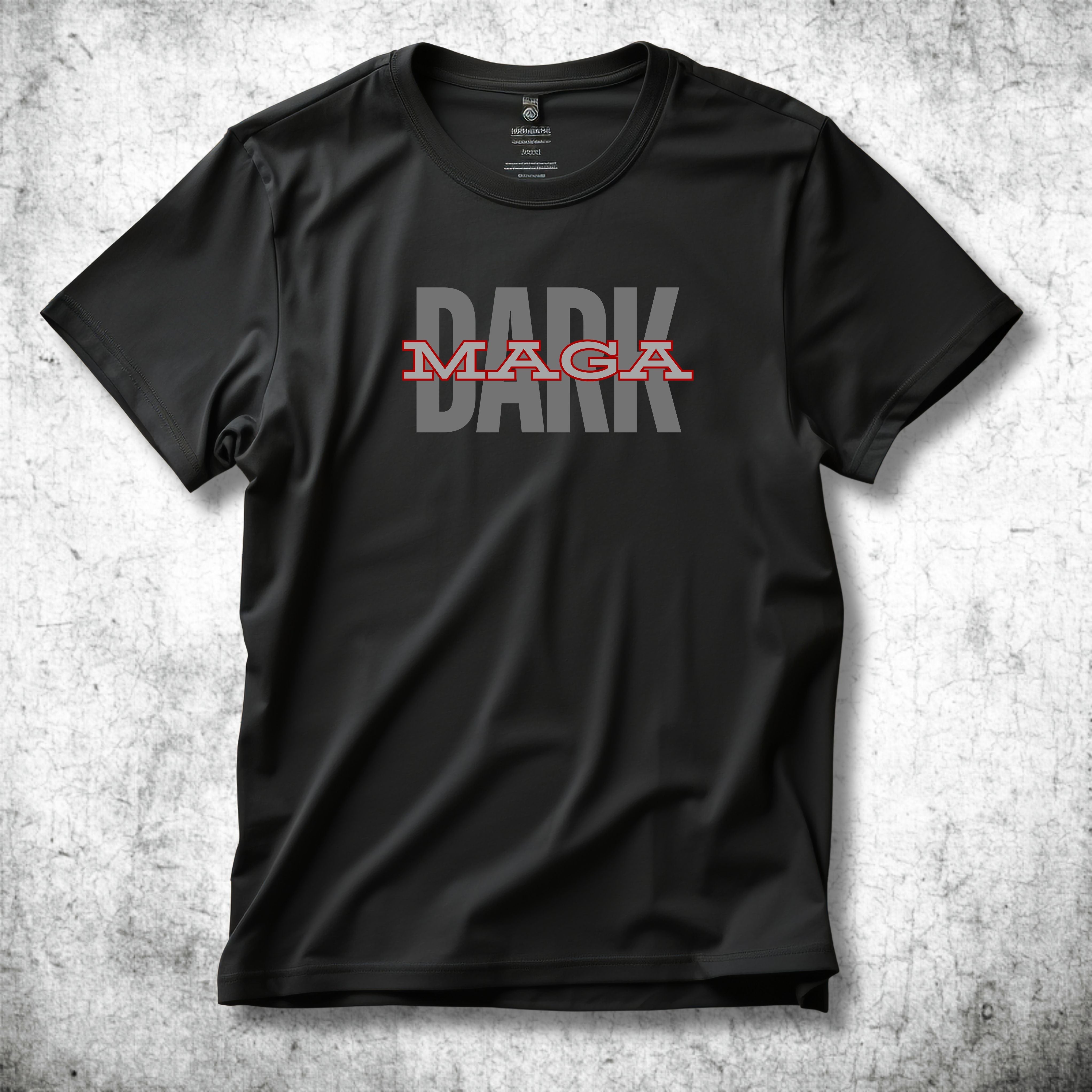 Dark MAGA T-Shirt (Maga Red Highlight) - PatriotDepot.com