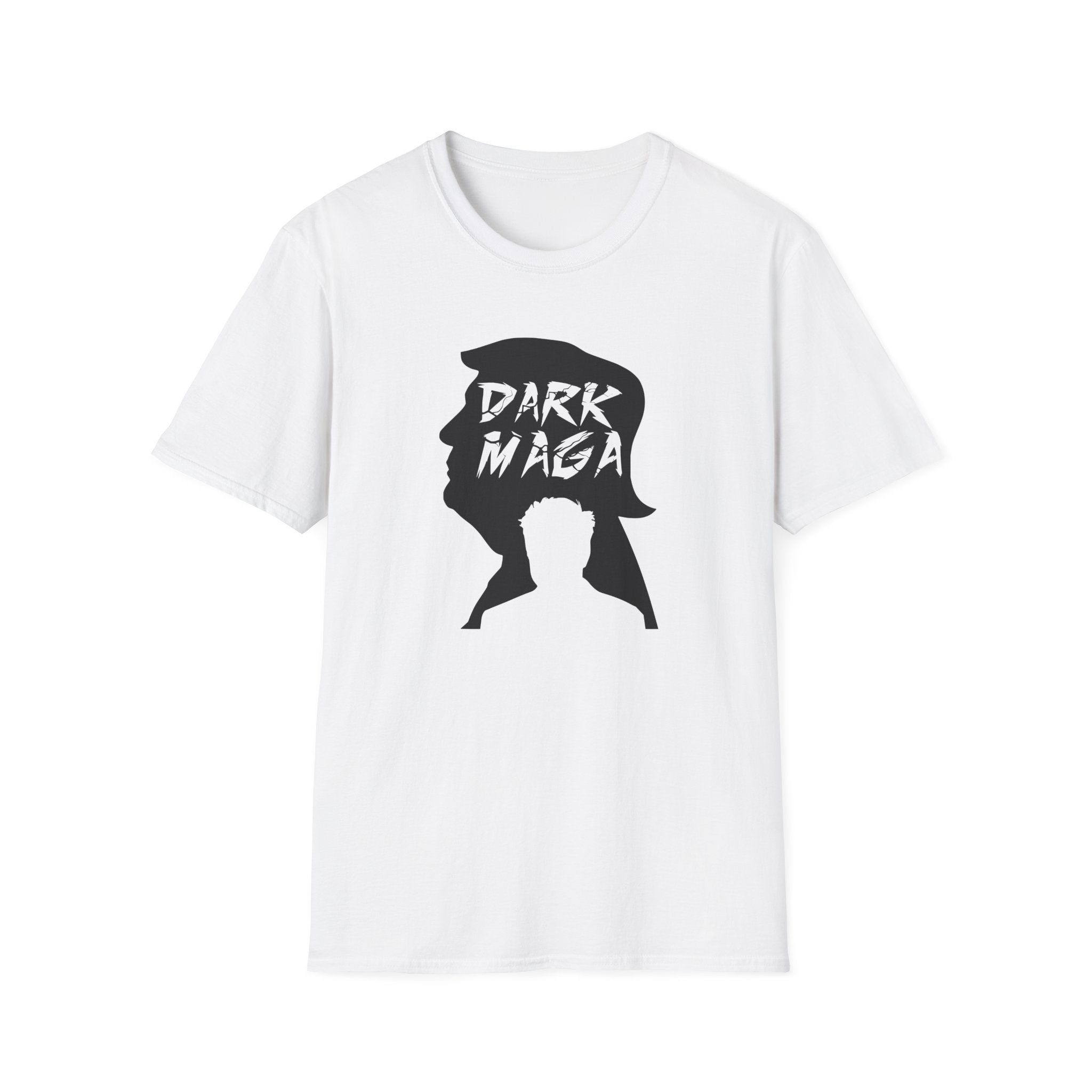 Dark MAGA Trump - Musk Silhouette T-Shirt - PatriotDepot.com