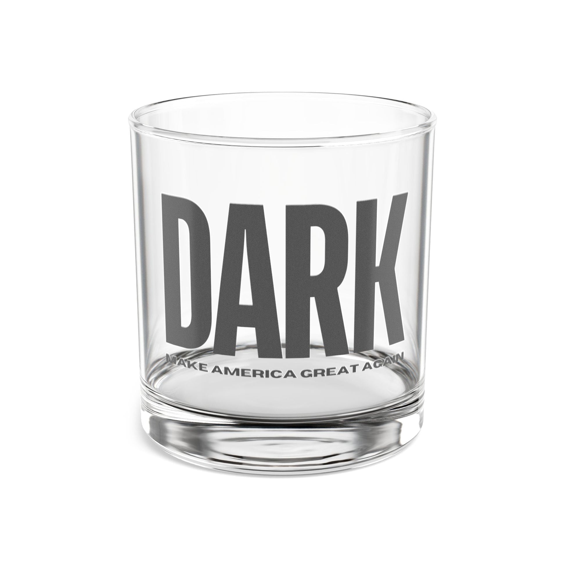 Dark Make America Great Again Rocks Glass - PatriotDepot.com