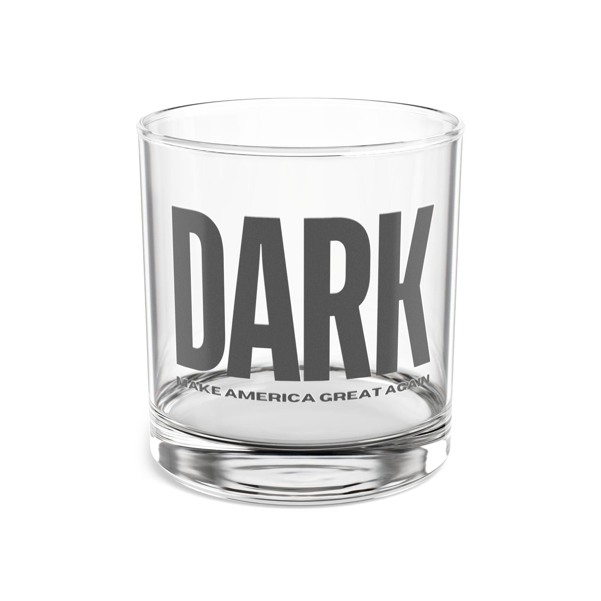 Dark Make America Great Again Rocks Glass - PatriotDepot.com