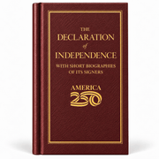 Declaration of Independence (America 250 Edition) - PatriotDepot.com