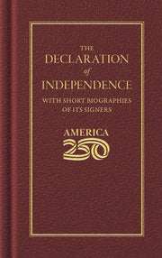 Declaration of Independence (America 250 Edition) - PatriotDepot.com
