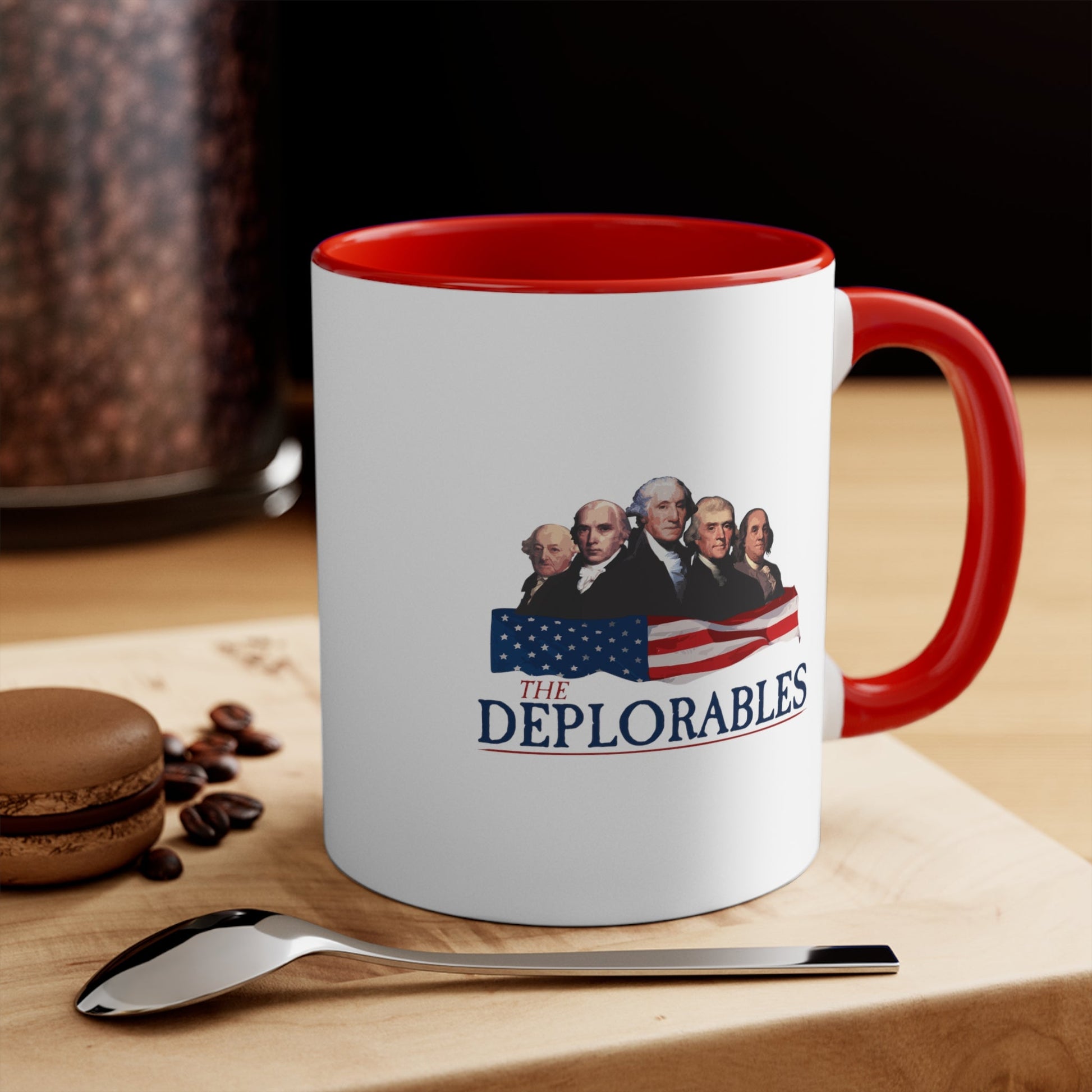 Deplorable Founding Fathers Mug (2 sizes, 2 colors) - PatriotDepot.com